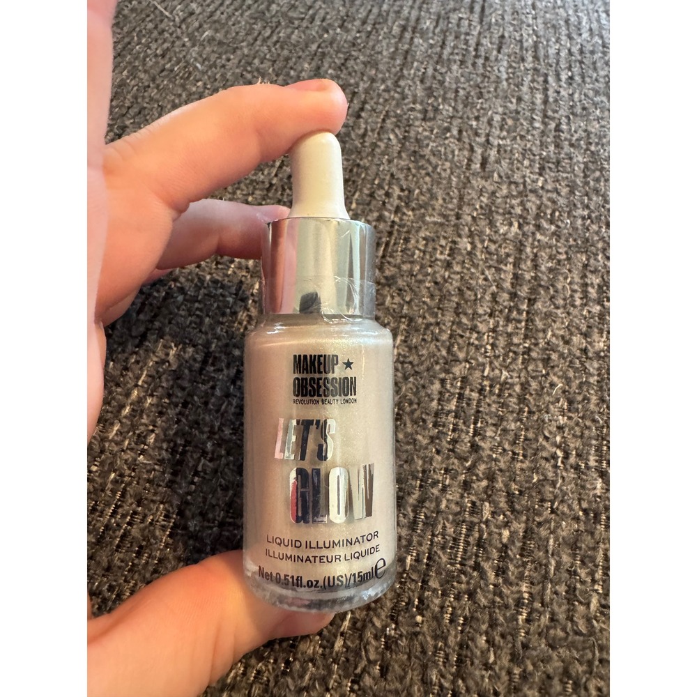 Makeup Obsession Lets Glow Liquid Illuminator Lust Highlighting Drops 0.51oz